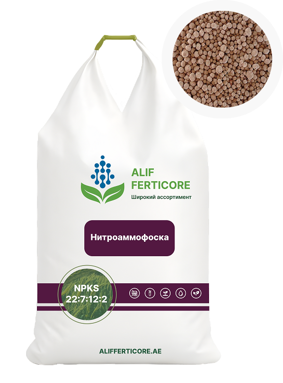 Нитроаммофоска NPKS 22:7:12:2